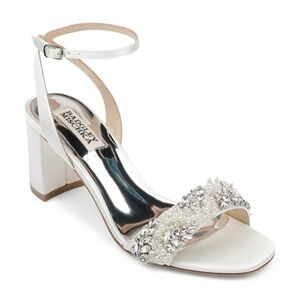 Badgley Mischka Clara Block Heel Size 9